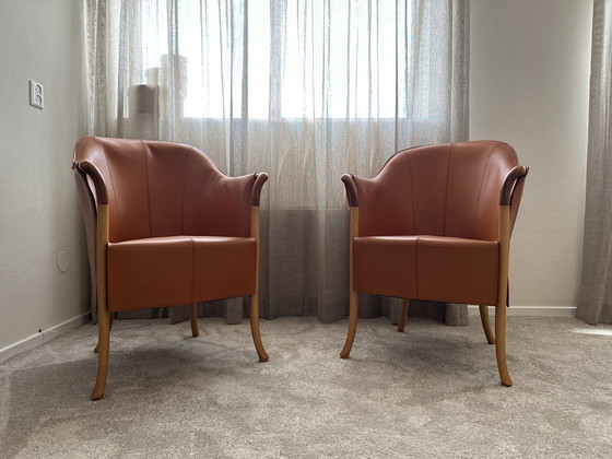 Image 1 of 2x Giorgetti Progetti armchairs