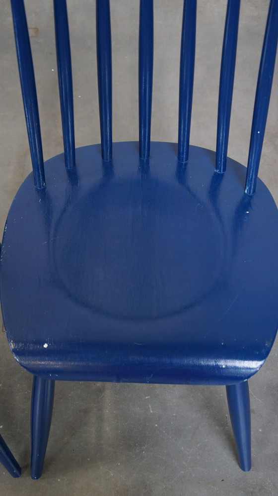 Image 1 of 3 X Vintage Wooden Bars Dining Chair