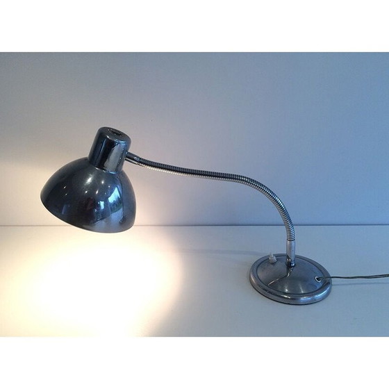 Image 1 of Vintage chrome-plated flexible table lamp, 1960