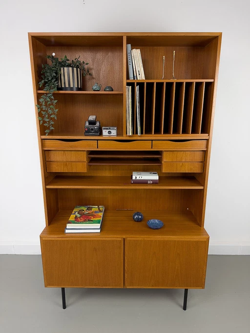 Cabinet en teck de Omann Jun, 1960s