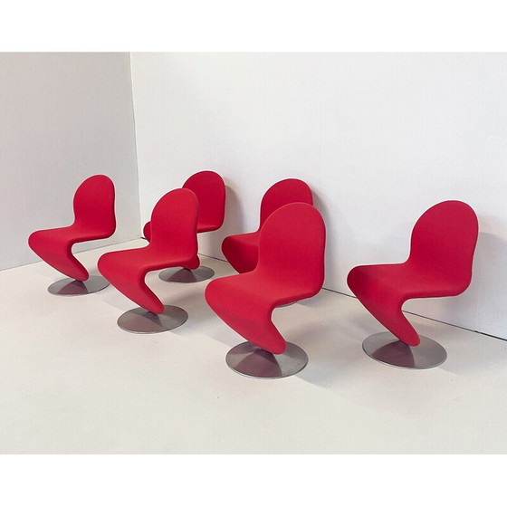 Image 1 of Pair of vintage lounge chairs in cognac leather by Ross Littell for ICF, Italy 1970