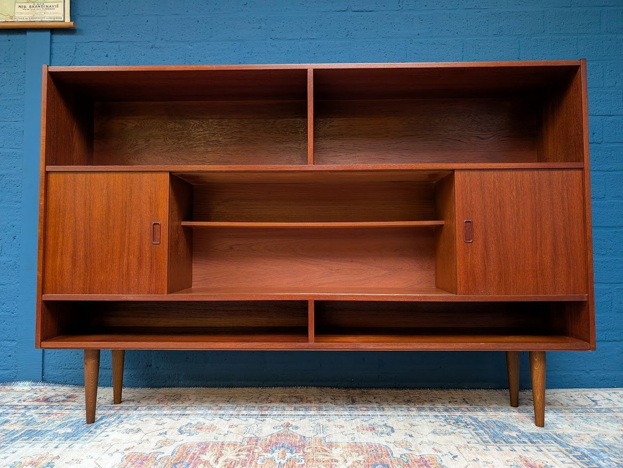 Large Vintage Wall Cabinet, 1960s