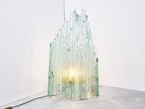 Image 1 of Pia Manu brutalist glass wall light