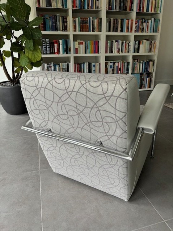 Image 1 of 2x Leolux Scylla Armchairs