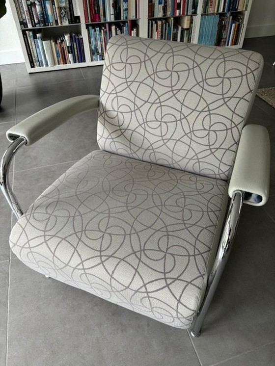 Image 1 of 2x Leolux Scylla Armchairs