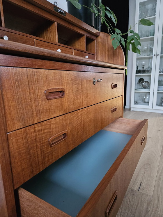 Image 1 of Vintage 1960s Scandinavian Secretary Desk