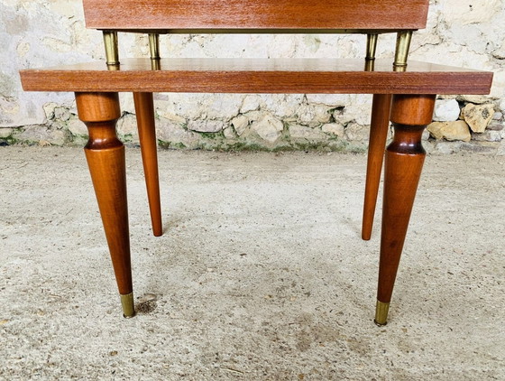 Image 1 of Mid-Century, Scandinavian-Style Nightstand/Side Table, 1960’s