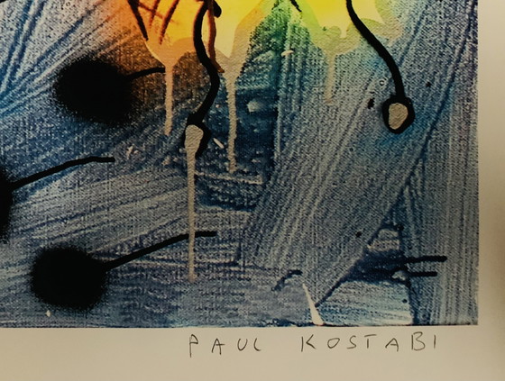 Image 1 of Paul Indrek Kostabi: "Grazing, 2013, Signed, 45/75".