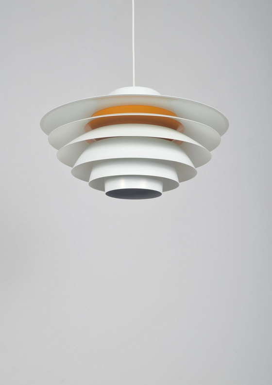 Image 1 of Danish pendant lamp 'Verona' designed by Sven Middelboe for Nordisk Solar