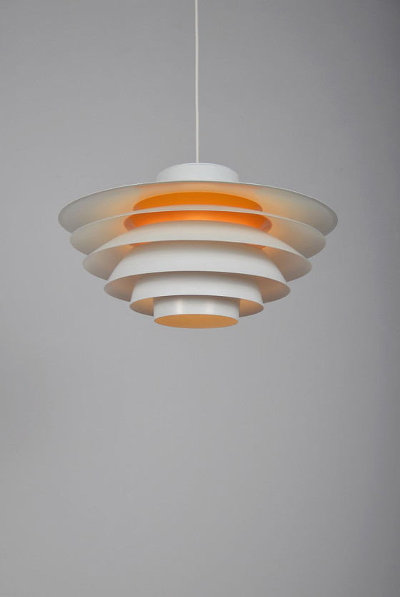 Image 1 of Danish pendant lamp 'Verona' designed by Sven Middelboe for Nordisk Solar