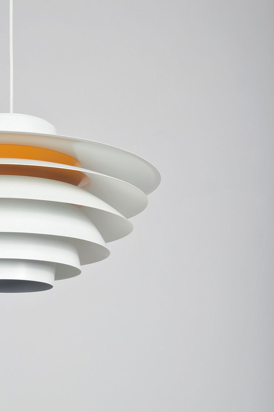 Image 1 of Danish pendant lamp 'Verona' designed by Sven Middelboe for Nordisk Solar