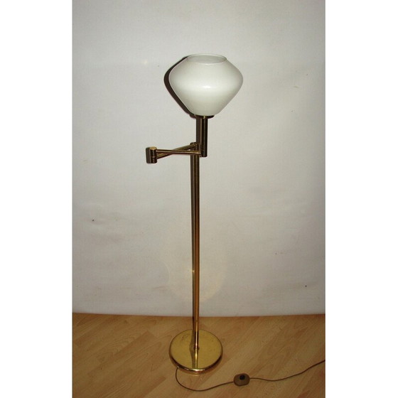 Image 1 of Vintage brass floor lamp, 1970