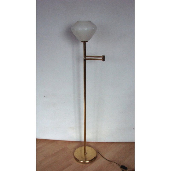 Image 1 of Vintage brass floor lamp, 1970