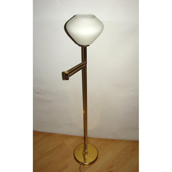 Image 1 of Vintage brass floor lamp, 1970