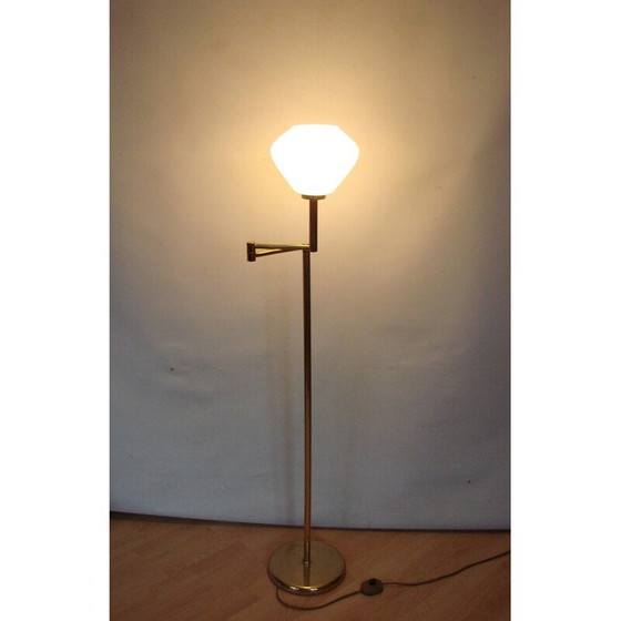 Image 1 of Vintage brass floor lamp, 1970