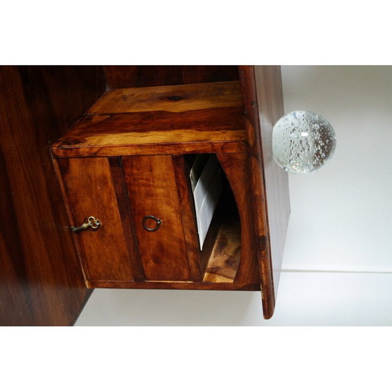 Image 1 of Vintage tiered desk in old solid walnut