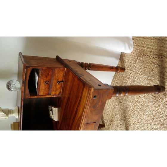 Image 1 of Vintage tiered desk in old solid walnut