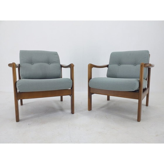 Image 1 of Coppia di poltrone vintage di Knoll Antimott, Germania 1960