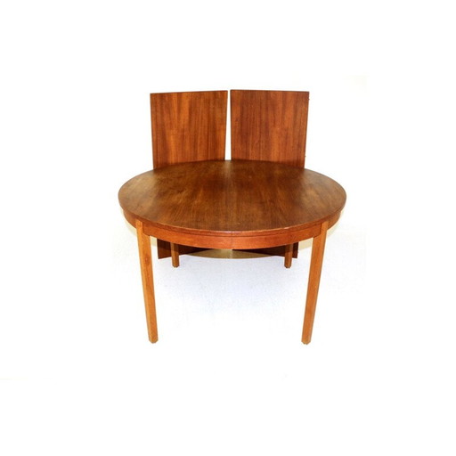 Vintage walnut dining table, Bodafors, 1960