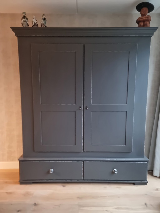 Keijser En Co Cupboard Bow Cabinet Gray Oak