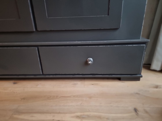 Image 1 of Keijser En Co Cupboard Bow Cabinet Gray Oak