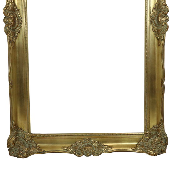 Image 1 of Large Golden Baroque Frame