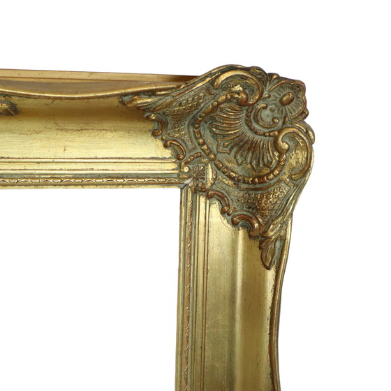 Image 1 of Large Golden Baroque Frame