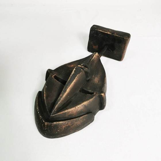 Image 1 of Vintage ceramic mask, Belgium 1970