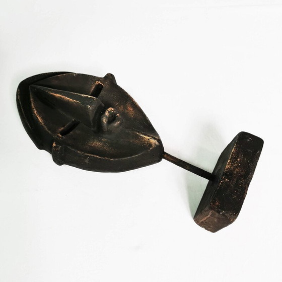 Image 1 of Vintage ceramic mask, Belgium 1970