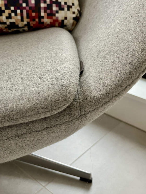 Image 1 of Fritz Hansen "Egg Chair" By Arne Jacobsen