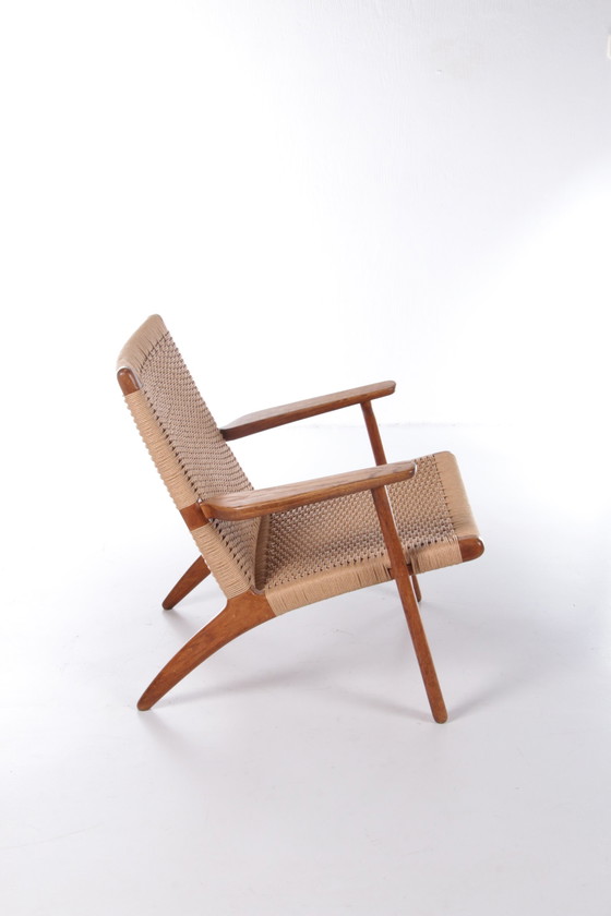 Image 1 of Hans j Wegner Lounge chair by Hans Wegner Model Ch25 by Carl Hansen,1960