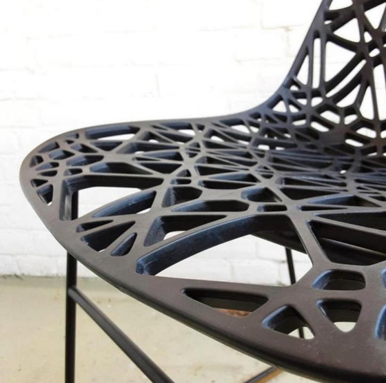 Image 1 of Design Black Crassevig Nett Chair By Ton Haas (New Condition)