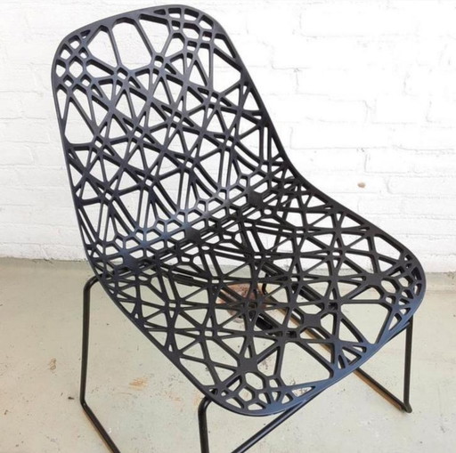 Design Black Crassevig Nett Chair By Ton Haas (New Condition)