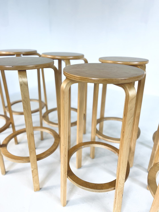 Image 1 of 8X Plywood Bar Stool