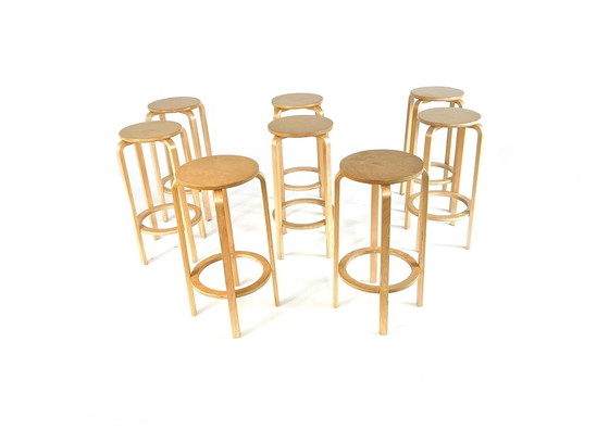 Image 1 of 8X Plywood Bar Stool