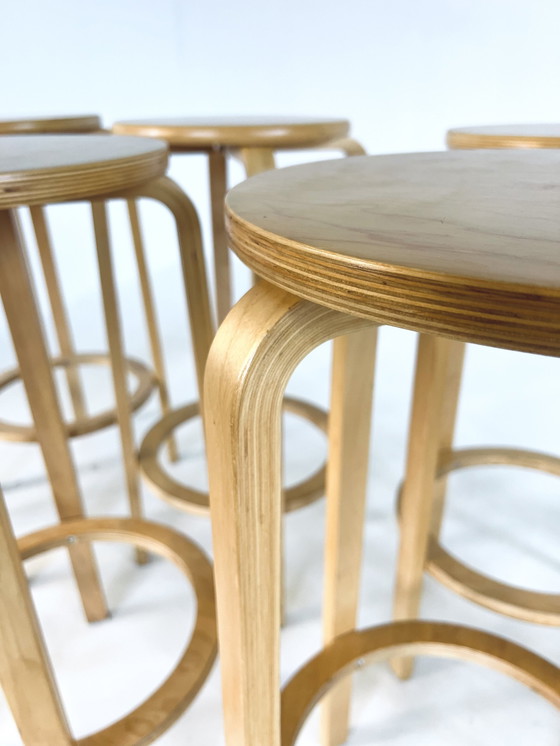 Image 1 of 8X Plywood Bar Stool