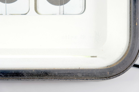 Image 1 of Horloge vintage Cifra 12 de Gino Valle pour Solari Udine, 1960