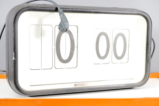 Image 1 of Horloge vintage Cifra 12 de Gino Valle pour Solari Udine, 1960