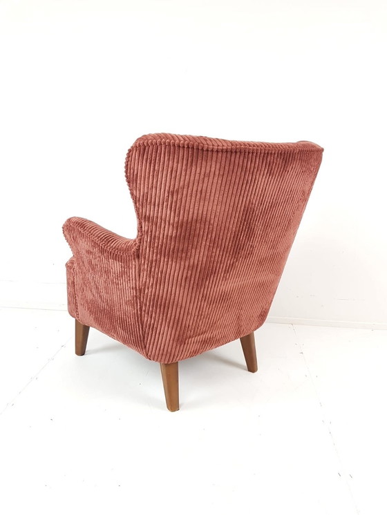 Image 1 of Poltrona vintage Artifort Theo Ruth Terra in velluto a coste