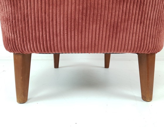 Image 1 of Poltrona vintage Artifort Theo Ruth Terra in velluto a coste