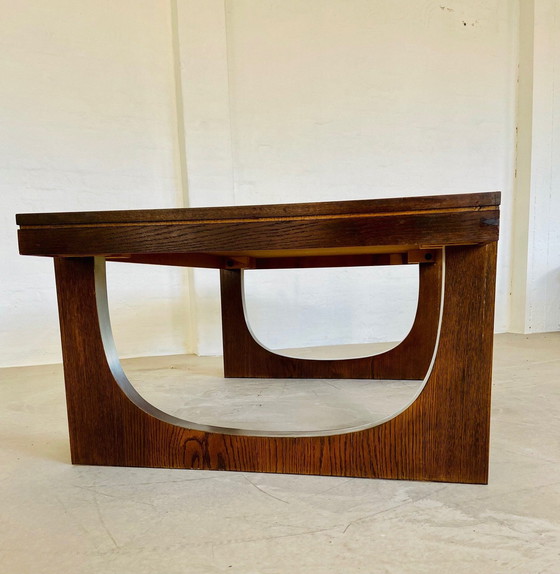 Image 1 of Vintage Danish Mid Century Teak & Ceramic Coffee Table 1960S