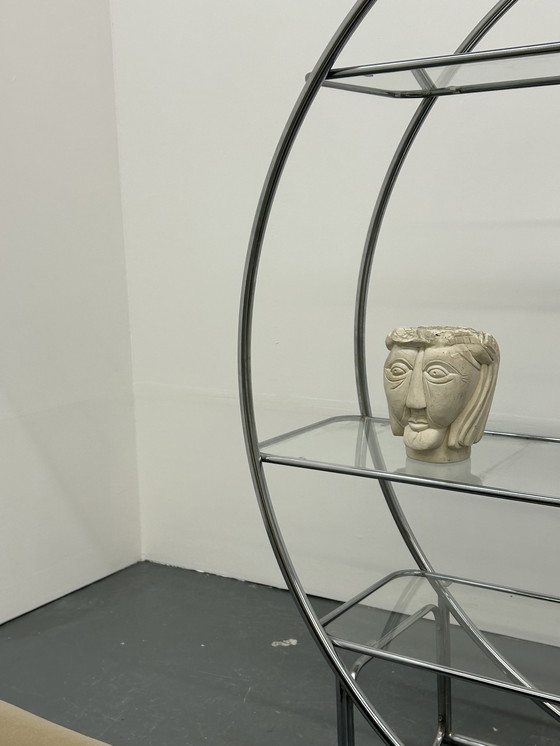 Image 1 of Plaster Sculpture Of A Head Signed P.J.M.