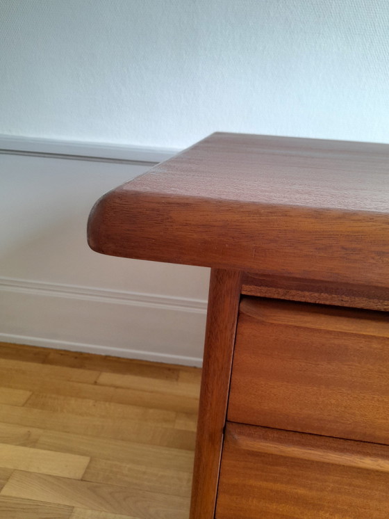 Image 1 of Vintage 50's Teak Scandinavian Style Desk