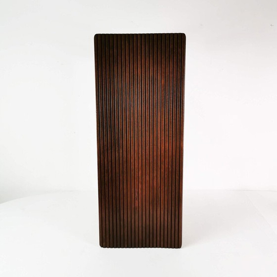 Image 1 of Vintage solid rosewood bench, Denmark 1980