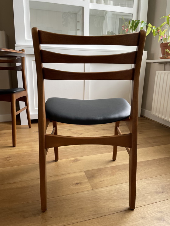 Image 1 of Danish design dining table and chairs