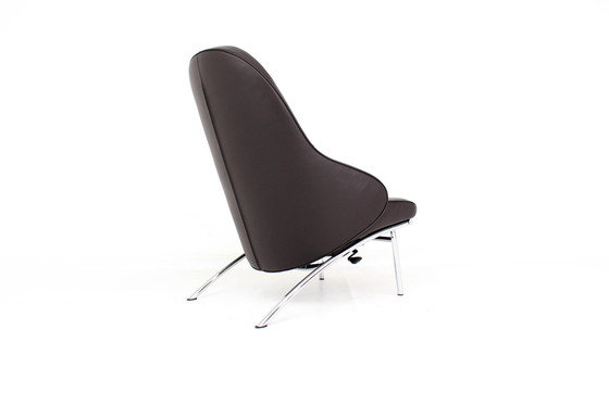 Image 1 of Interprofil / IP Design "Rocky" Relax Chair / Armchair in Leather and Chrome, LP 3265,-€