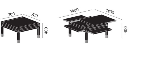 Image 1 of Sculptures Jeux Par4 Coffee Table