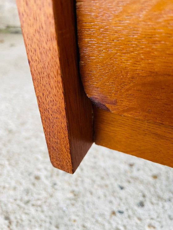 Image 1 of Mid-Century, Vintage, Oak Chest Of Drawers 1970’S