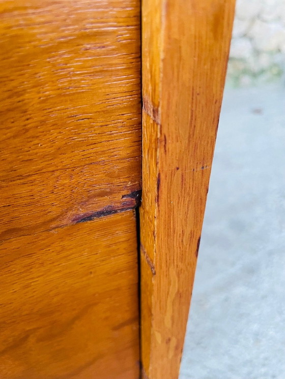 Image 1 of Mid-Century, Vintage, Oak Chest Of Drawers 1970’S
