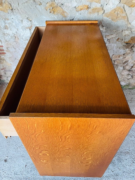 Image 1 of Mid-Century, Vintage, Oak Chest Of Drawers 1970’S